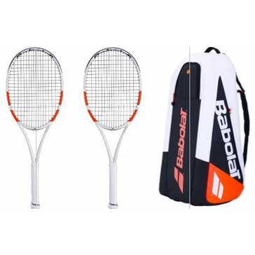 Tenisová raketa Babolat Pure Strike Lite 2024 2 kusy + bag Strike X6