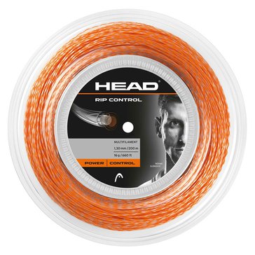 Tenisový výplet Head RIP Control 200m Orange + dárky