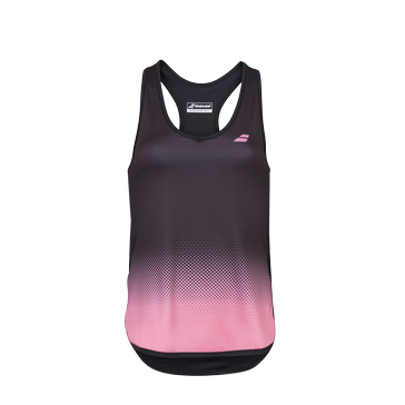 Babolat Compete Tank Top 2020 černá/růžová Babolat Compete Tank Top 2020 černá/růžová