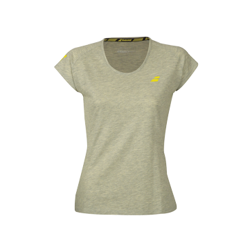 Dámské triko Babolat Core Tee Women 2018 Grey, vel. S Dámské triko Babolat Core Tee Women 2018 Grey, vel. S