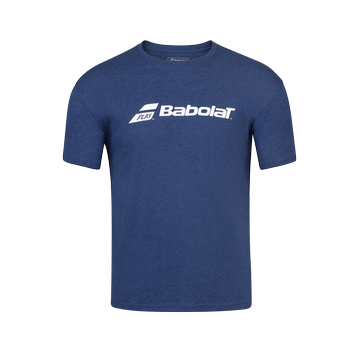 Chlapecké triko Babolat Exercise Tee 2021 modrá, vel. 8-10 let