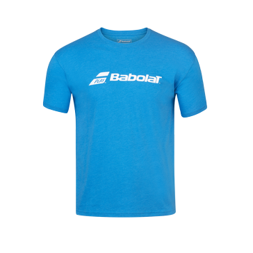 Chlapecké triko Babolat Exercise Tee 2021 světle modrá, vel. 10-12 let
