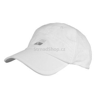 Basic Logo cap bíla modrý znak