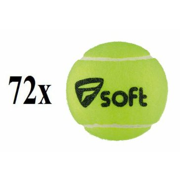 Tenisové míče Tecnifibre Soft 72 ks /24 tub/ 8-10 let