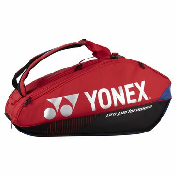 Taška na rakety Yonex 92429 scarlet + triko