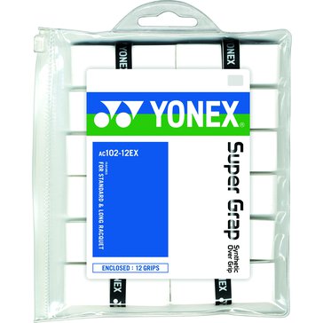 Vrchní omotávka Yonex Super Grap AC102 X12 Black 0,6mm