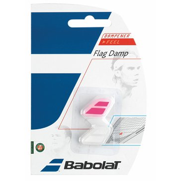 Tlumítko Babolat Flag Damp 1+1 bílý/růžový