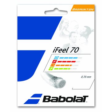 Badmintonový výplet Babolat iFeel 70 10m White stříhaný