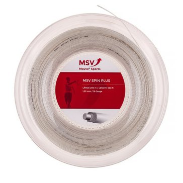 Tenisový výplet MSV Spin Plus 200m 1,30mm bílý