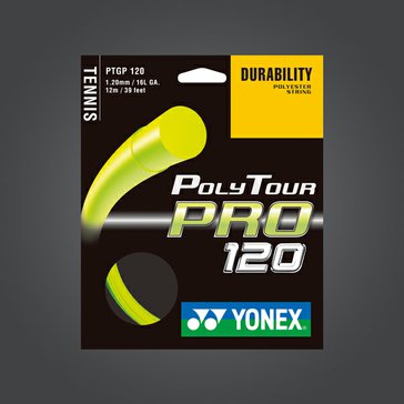 Tenisový výplet Yonex Poly Tour PRO 120 200m žlutý