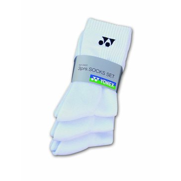 Ponožky Yonex 8422 X3 bílé, vel. S