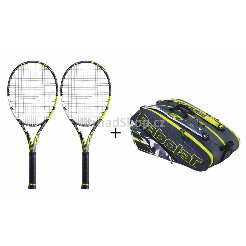 Tenisov raketa Babolat Pure Aero Team 2023 2 kusy G2 ta ka