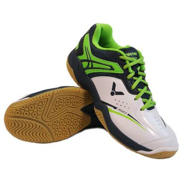 Sálová obuv Victor A501 bílá/zelená