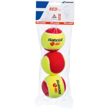 Tenisové míče Babolat Red Felt 3ks