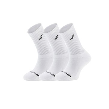 Ponožky Babolat White 3 Pairs Pack, vel. 35-38