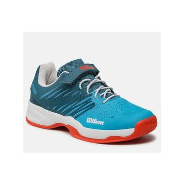 Dětská tenisová obuv Wilson Kaos K 2.0 modrá/červená