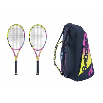 Tenisová raketa Babolat Pure Aero Rafa 2 kusy + bag Aero Rafa X12 2023