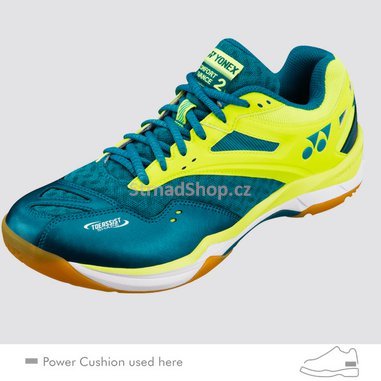 Badmintonová obuv Yonex SHB-PC Comfort Advance 2 Blue/Yellow