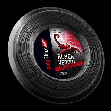 Tenisový výplet Polyfibre Black Venom Rough 200m 1,25